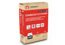Клей для газобетонных и силикатных блоков, 25кг, зимний -20 Поревит (56м/пд) класс Т