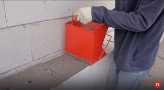 Каретка для нанесения клея 200 мм