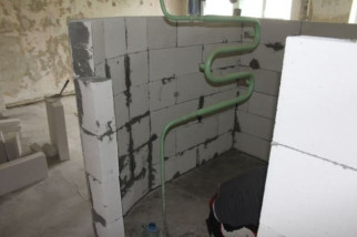 Газобетонный блок Поревит БП-100 D500 625х100х250 мм перегородочный