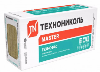 Базальтовый утеплитель ТехноНИКОЛЬ Технофас 1,2х0,6х0,05 м, (плотность 136-159)