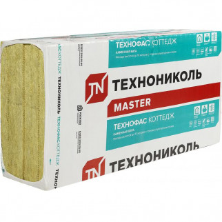 Базальтовый утеплитель ТехноНИКОЛЬ Технофас Коттедж 1,2х0,6х0,05 м, (плотность 95-115)