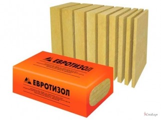 Плита минераловатная EURO-БЛОК 50-60 кг/м³