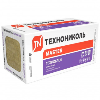 Базальтовый утеплитель ТехноНИКОЛЬ Техноблок Стандарт 1,2х0,6х0,05 м, (плотность 45)