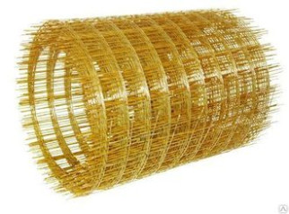 Сетка композитная стеклопластиковая (ячейка 50х50) 1*50м (50м2/рулон)