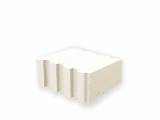 Силикатный блок Поревит стеновой СБПо-125Д 248х248х125 мм