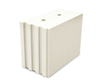 Силикатный блок Поревит стеновой крупноформатный СБУПо 1/2-250 498х248х498 мм