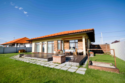 Готовый дом из газобетона