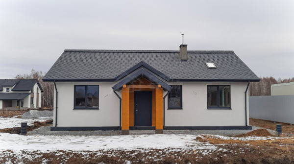 Строительство дома из газобетонного блока Поревит под ключ в КП Альпийская долина