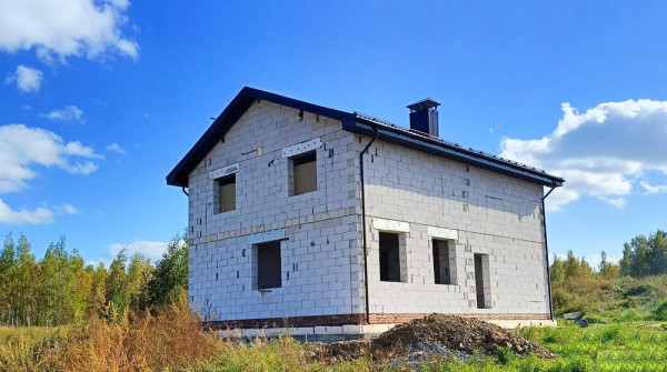 Дом из газобетонного блока БП-300, ДомА 174