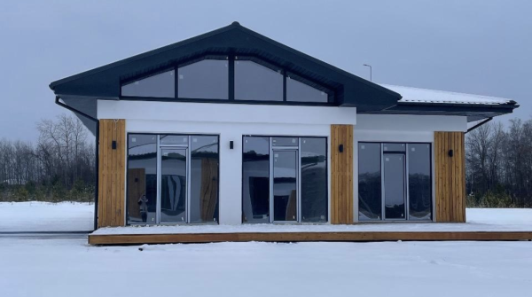 Дом из газобетонного блока БП-400 D400 , КП Новокаменский, ИП Гизбрехт А.А. (ГИКО)