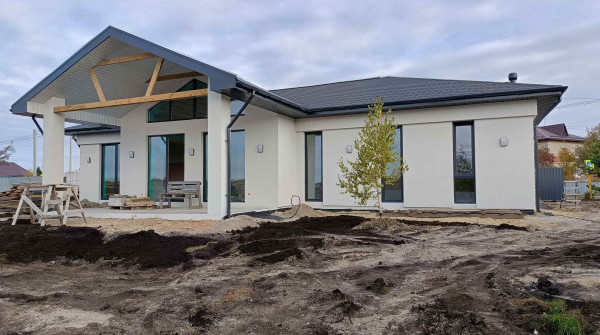 Дом из газобетонного блока , ИП Брежицкий В. А.