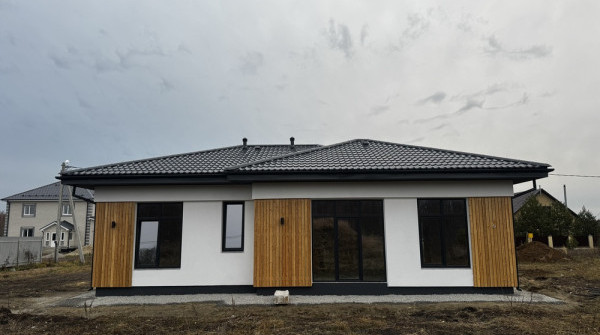 Дом из газобетонного блока БП-400 D400 , КП Новокаменский, ИП Гизбрехт А.А. (ГИКО)